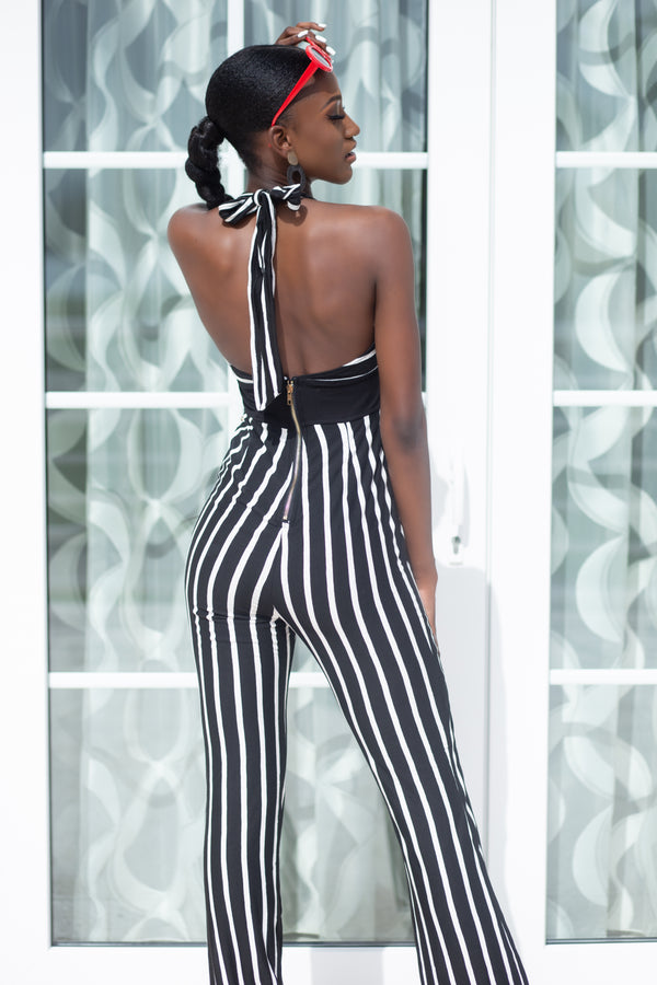 Black and white jumpsuit - Victoria + Boss 