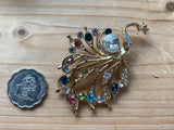 Peacock pin