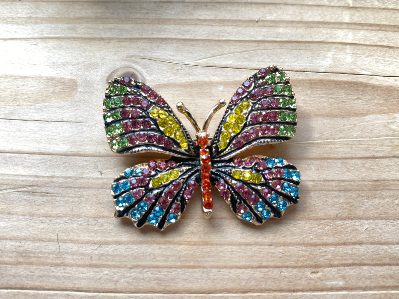 Butterfly pin