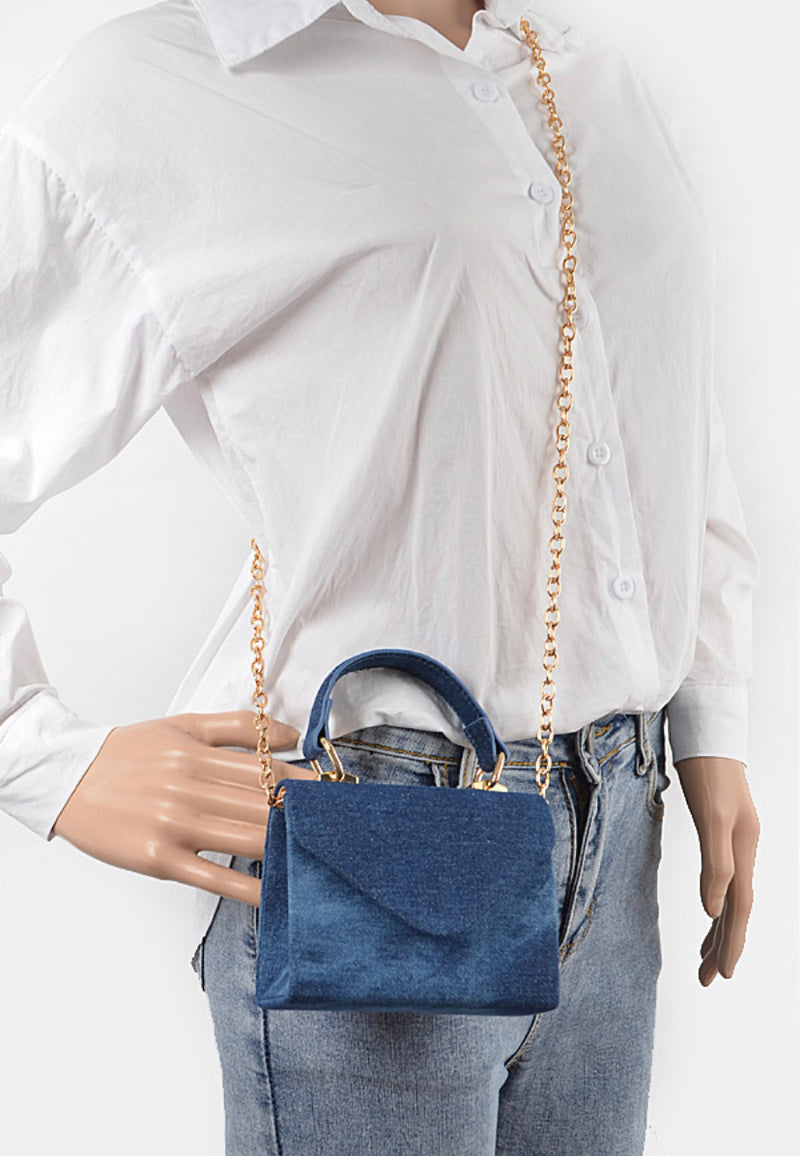 Denim MINI purse